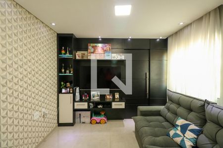 Sala de apartamento à venda com 2 quartos, 110m² em Vila Camilópolis, Santo André