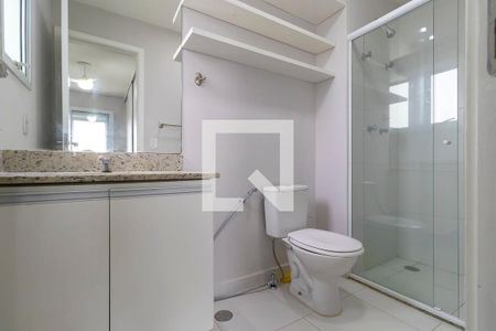 Banheiro da suíte de apartamento para alugar com 3 quartos, 90m² em Jardim Belo Horizonte, Campinas