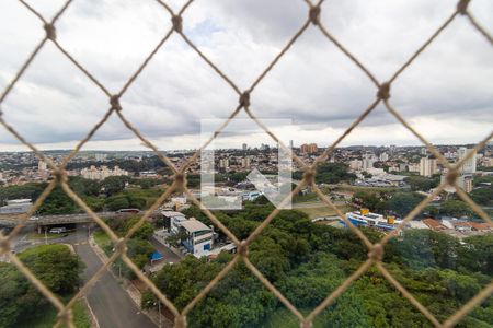 Vista da varanda de apartamento para alugar com 3 quartos, 90m² em Jardim Belo Horizonte, Campinas