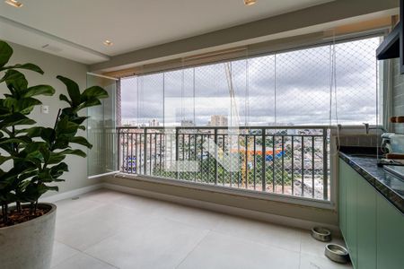 Varanda Sala de apartamento à venda com 2 quartos, 67m² em Vila Andrade, São Paulo