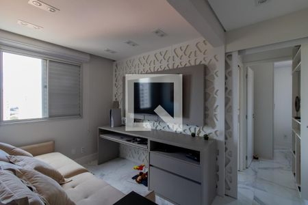 Sala Tv de apartamento à venda com 2 quartos, 68m² em Jardim Sao Ricardo, Guarulhos