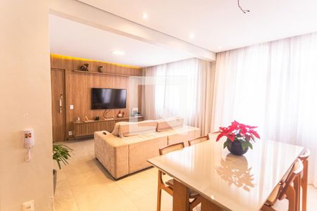 Sala de apartamento para alugar com 3 quartos, 92m² em Anchieta, Belo Horizonte