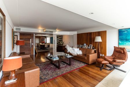 Sala de apartamento para alugar com 3 quartos, 257m² em Vila Buarque, São Paulo