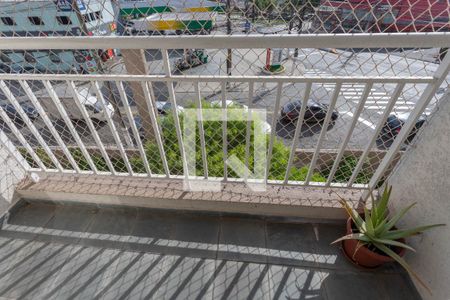 Varanda da sala  de apartamento para alugar com 2 quartos, 53m² em Suiço, São Bernardo do Campo