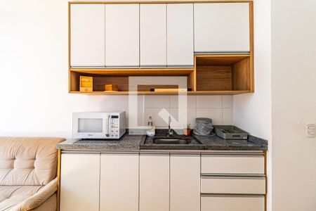 Cozinha de apartamento à venda com 1 quarto, 33m² em Butantã, São Paulo