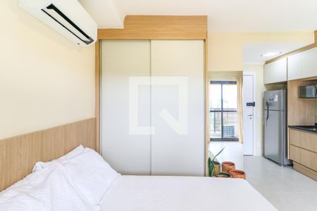 Sala/Quarto de kitnet/studio para alugar com 1 quarto, 27m² em Jardim das Acacias, São Paulo