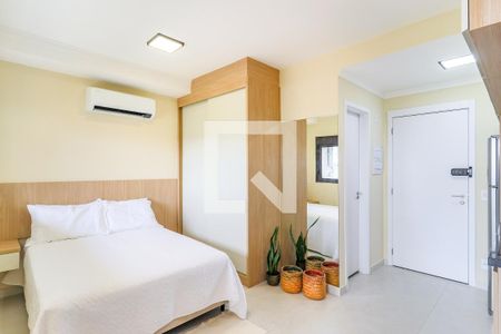 Sala/Quarto de kitnet/studio para alugar com 1 quarto, 27m² em Jardim das Acacias, São Paulo