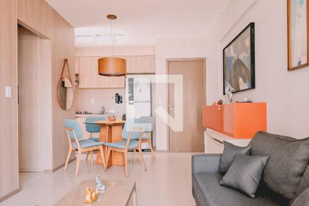 Sala de apartamento para alugar com 1 quarto, 45m² em Pituba, Salvador