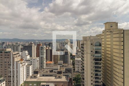 Vista da Sala de apartamento para alugar com 2 quartos, 141m² em Higienópolis, São Paulo