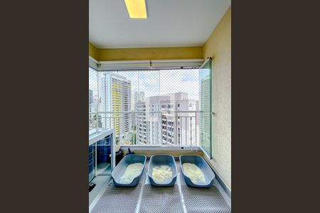 Varanda da Sala de apartamento à venda com 2 quartos, 65m² em Vila Mariana, São Paulo