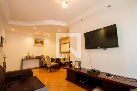 Sala de apartamento para alugar com 3 quartos, 98m² em Vila Bastos, Santo André