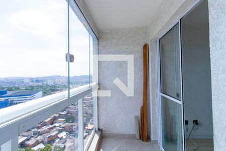 Varanda da Sala de apartamento para alugar com 2 quartos, 57m² em Jardim Marilu, Cotia