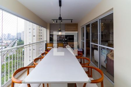 Varanda gourmet de apartamento para alugar com 3 quartos, 130m² em Jardim Avelino, São Paulo