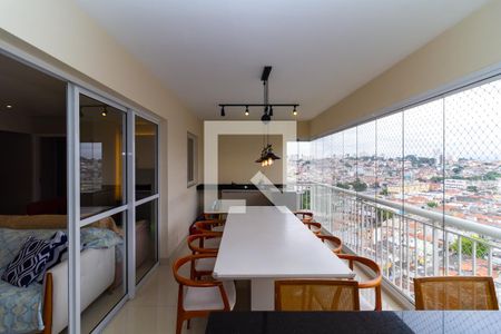 Varanda gourmet de apartamento para alugar com 3 quartos, 130m² em Jardim Avelino, São Paulo