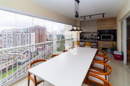 Varanda gourmet de apartamento para alugar com 3 quartos, 130m² em Jardim Avelino, São Paulo