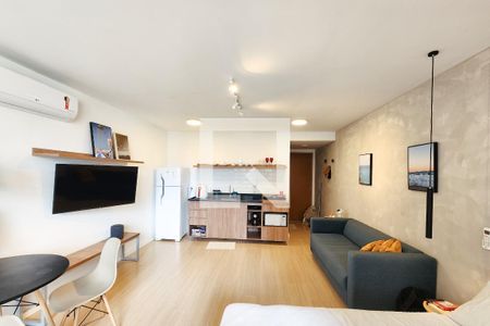 Sala/Quarto de apartamento à venda com 1 quarto, 34m² em Centro, Rio de Janeiro