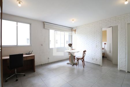 Sala \ Cozinha \ Area de Serviço de apartamento para alugar com 1 quarto, 35m² em Barra Funda, São Paulo