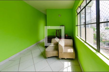 Sala de apartamento à venda com 1 quarto, 51m² em Serra, Belo Horizonte