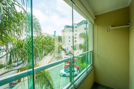 Varanda da sala de apartamento para alugar com 2 quartos, 45m² em Parque Sao Vicente, Mauá