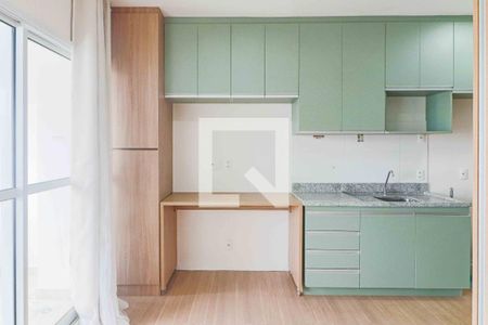 Studio - Quarto e Cozinha de apartamento à venda com 1 quarto, 29m² em Butantã, São Paulo