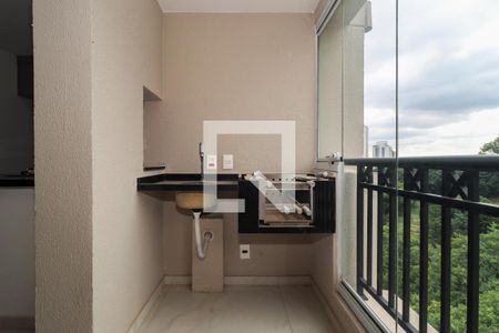 Varanda da Sala de apartamento para alugar com 2 quartos, 60m² em Vila Suzana, São Paulo