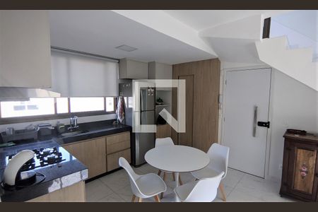 Sala/Cozinha  de apartamento para alugar com 2 quartos, 130m² em Anchieta, Belo Horizonte