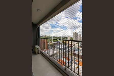 Varanda  de apartamento para alugar com 1 quarto, 37m² em Santo Amaro, São Paulo