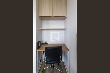 Sala de estar Escritório  de apartamento para alugar com 1 quarto, 37m² em Santo Amaro, São Paulo