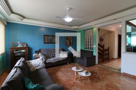 Sala de casa à venda com 3 quartos, 230m² em Jardim Las Vegas, Santo André