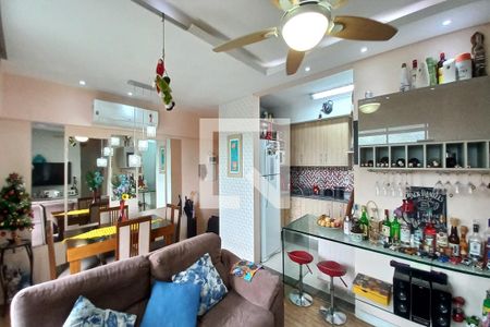 Sala de apartamento à venda com 3 quartos, 79m² em Parque Fazendinha, Campinas