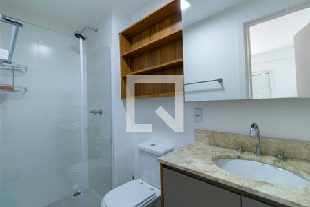 Banheiro da Suíte de apartamento para alugar com 1 quarto, 38m² em Granja Viana, Cotia