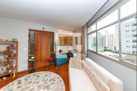 Sala de apartamento para alugar com 3 quartos, 125m² em Coracao de Jesus, Belo Horizonte