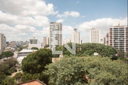 Vista da Varanda da Suíte de apartamento à venda com 1 quarto, 30m² em Mirandópolis, São Paulo