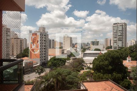 Vista da Sala de apartamento à venda com 1 quarto, 30m² em Mirandópolis, São Paulo