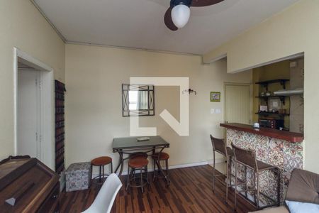 Sala de apartamento à venda com 1 quarto, 58m² em República, São Paulo