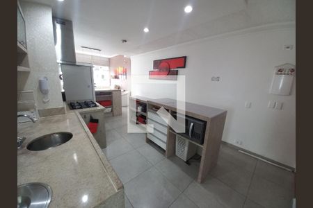 Cozinha de apartamento para alugar com 2 quartos, 94m² em Itararé, São Vicente