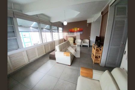 Sala de apartamento para alugar com 2 quartos, 94m² em Itararé, São Vicente