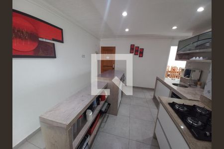 Cozinha de apartamento para alugar com 2 quartos, 94m² em Itararé, São Vicente