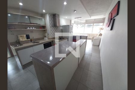 Cozinha de apartamento para alugar com 2 quartos, 94m² em Itararé, São Vicente