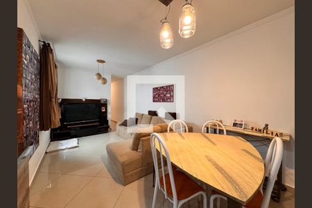 Sala de apartamento à venda com 3 quartos, 144m² em Vila Alzira, Santo André