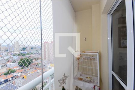 Varanda da Sala de apartamento para alugar com 2 quartos, 53m² em Vila das Palmeiras, Guarulhos