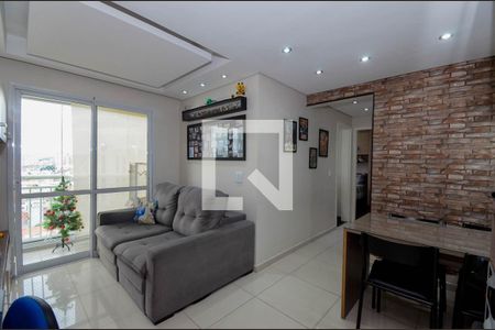 Sala de apartamento para alugar com 2 quartos, 53m² em Vila das Palmeiras, Guarulhos