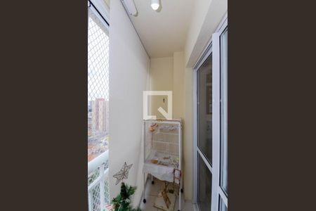 Varanda da Sala de apartamento para alugar com 2 quartos, 53m² em Vila das Palmeiras, Guarulhos