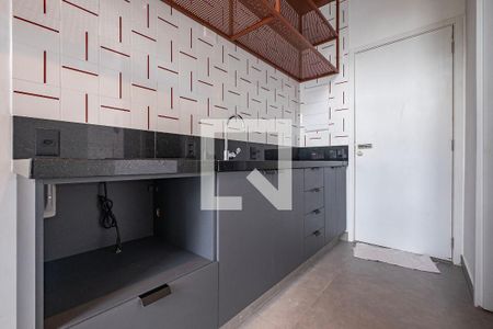 Sala/Cozinha de apartamento para alugar com 1 quarto, 42m² em Jardim das Bandeiras, São Paulo