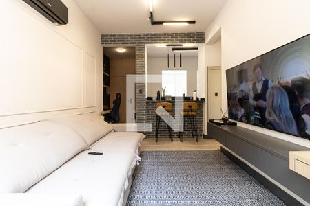 Sala de apartamento à venda com 1 quarto, 52m² em Paraíso, São Paulo