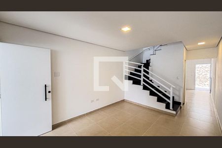 Sala - Sala de Jantar de casa à venda com 3 quartos, 143m² em Vila Pires, Santo André