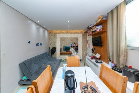 Sala de apartamento à venda com 2 quartos, 48m² em Estrela do Oriente, Belo Horizonte