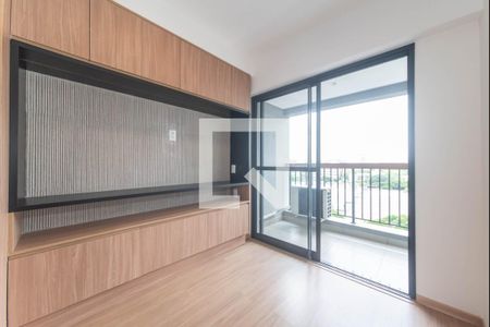 Sala de apartamento à venda com 1 quarto, 31m² em Brooklin, São Paulo