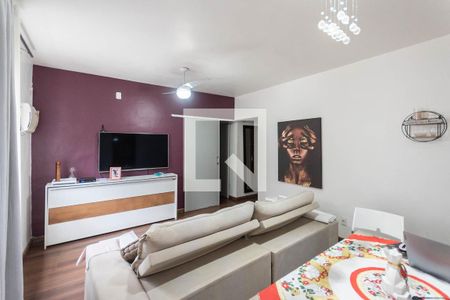 Sala de apartamento à venda com 3 quartos, 80m² em Tijuca, Rio de Janeiro