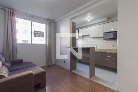 Sala de apartamento para alugar com 2 quartos, 42m² em Cohab B, Gravataí